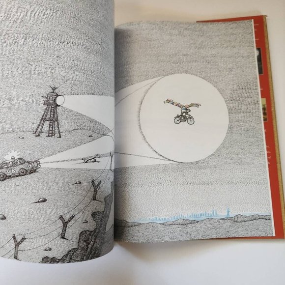 The Wall Growing Up Behind The Iron Curtain by Peter Sis, Hardcover - Picture 10 of 14